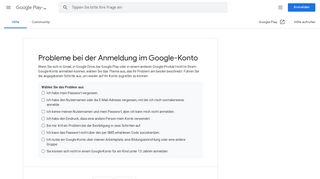 
                            5. Probleme bei der Anmeldung im Google-Konto - Google Play-Hilfe