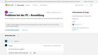 
                            5. Probleme bei der PC - Anmeldung - Microsoft Community