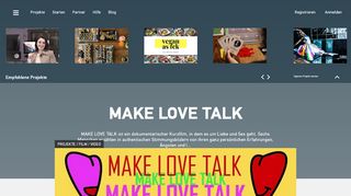 
                            8. Probleme bei der Überweisung - MAKE LOVE TALK - Startnext