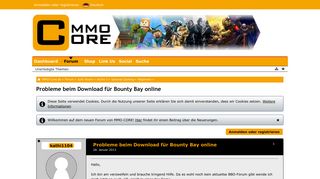 
                            4. Probleme beim Download für Bounty Bay online - Allgemein - MMO-Core.de