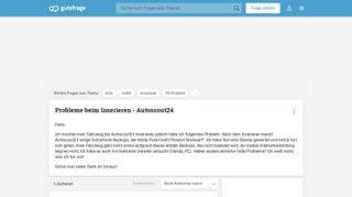 
                            12. Probleme beim Inserieren - Autoscout24 (Auto, Verkauf, mobil ...