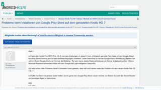 
                            6. Probleme beim Installieren von Google Play Store auf dem ...