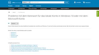 
                            11. Probleme mit dem Kennwort für das lokale Konto in Windows 10 ...