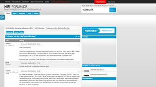 
                            6. Probleme mit der „MyTechniSat-App“, HDTV-Receiver - HIFI-FORUM