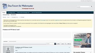 
                            8. Probleme mit FTP Server 1und1 - homepage-forum.de - Hilfe für ...