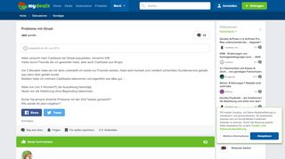 
                            10. Probleme mit iGraal - mydealz.de