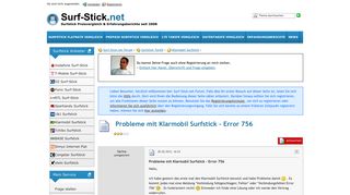 
                            1. Probleme mit Klarmobil Surfstick - Error 756 - Klarmobil Surfstick ...