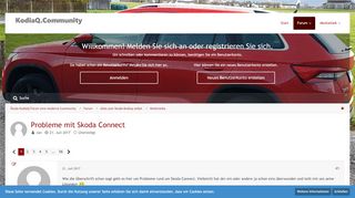 
                            1. Probleme mit Skoda Connect - Multimedia - Škoda KodiaQ Forum eine ...