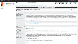
                            1. Probleme mit wine/Windows-Programmen › Programme › Ubuntu ...