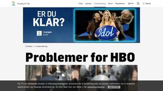 
                            5. Problemer for HBO - Tv2