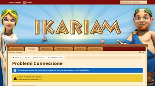 
                            4. Problemi Connessione - Bug e Problemi Tecnici - Ikariam IT