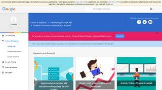 
                            12. Problemi di Accesso AdWords - Forum di Supporto