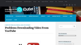 
                            1. Problems Downloading Video From YouTube – Cyn Mackley