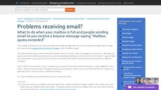 
                            10. Problems receiving email? - Get Started - Zeald