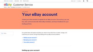 
                            6. Problems signing in? - eBay