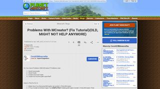 
                            7. Problems With MCreator? (Fix Tutorial)(OLD, MIGHT NOT HELP ...