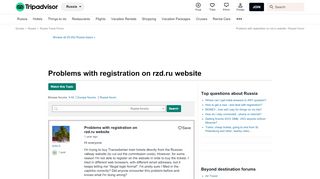 
                            8. Problems with registration on rzd.ru website - Russia Forum ...