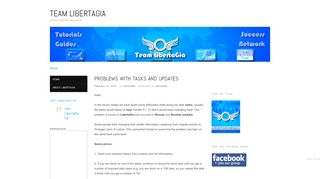 
                            12. Problems with Tasks and Updates | Team Libertagia