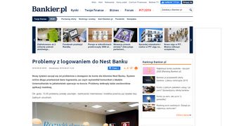 
                            2. Problemy z logowaniem do Nest Banku - Bankier.pl