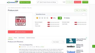 
                            8. PROBUX.COM - Reviews | online | Ratings | Free - MouthShut.com