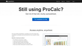 
                            11. Procalc Lease Analysis | LeaseMatrix™