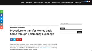 
                            10. Procedure to transfer Money back home through ...