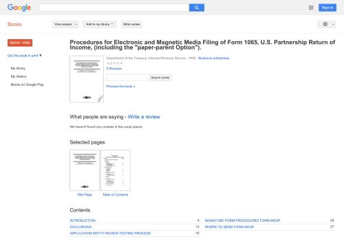 
                            10. Procedures for Electronic and Magnetic Media Filing of ...