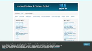 
                            5. Proceduri RENV - Institutul National de Sanatate Publica.