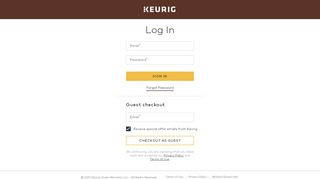 
                            2. Proceed to Checkout | Keurig