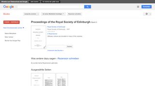 
                            6. Proceedings of the Royal Society of Edinburgh