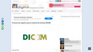 
                            3. Proceso de registro para el sistema de divisas DICOM | Finanzas Digital