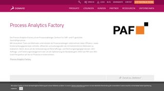 
                            1. Process Analytics Factory | Signavio