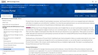 
                            3. Process Portal - IBM