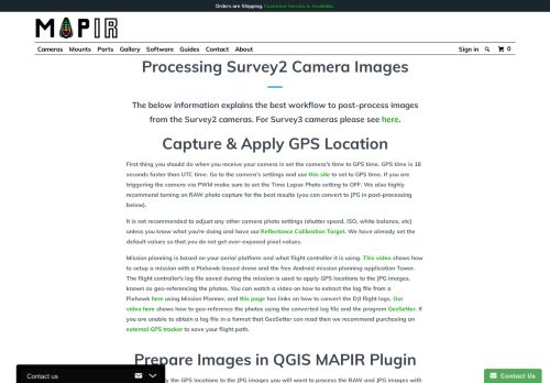 
                            3. Processing Survey2 Camera Images - MAPIR CAMERA