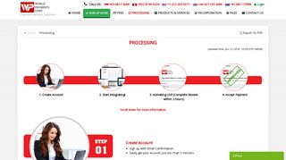 
                            6. Processing - World Payment Corp