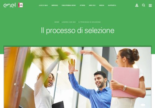 
                            2. Processo di selezione - Carriere - Enel.it - Media - Enel Energia