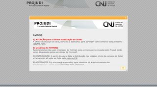 
                            13. Processo Virtual Nacional - CNJ - Projudi - RN