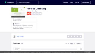 
                            6. Procius Checking Reviews | Read Customer Service Reviews of ...