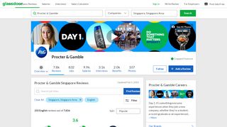 
                            10. Procter & Gamble Reviews in Singapore, Singapore | Glassdoor