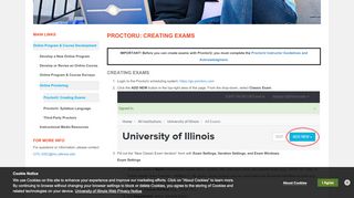 
                            8. ProctorU- Creating Exams