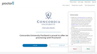 
                            12. ProctorU Portal | Concordia University Portland