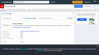 
                            9. Procure Wizard | Crunchbase