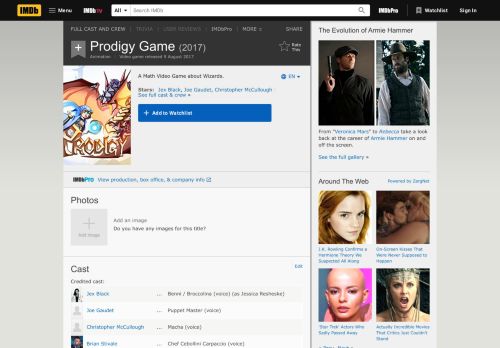 
                            11. Prodigy Game (Video Game 2017) - IMDb