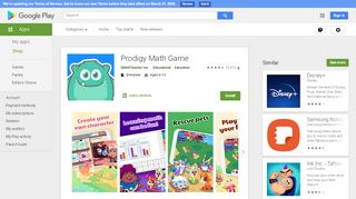 
                            2. Prodigy Math Game - Ứng dụng trên Google Play