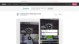 
                            11. Pro:Direct Soccer Mobile App Concept by Bevin Mohabeer | Dribbble ...