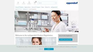 
                            6. Product Registration - Eppendorf