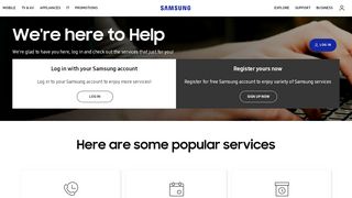 
                            12. Product Registration through Cyber Service | Samsung Support ...