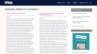 
                            11. Product & Tutorials Archives - Pure Chat Blog