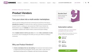 
                            2. Product Vendors - WooCommerce
