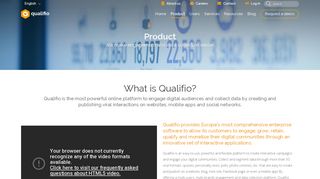 
                            5. Product | We make engagement and data collection easier! - Qualifio